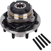 PAROD 515057 Front Wheel Bearing Hub Assembly | Fit for 1999-2004 Ford F-250 Super Duty/F-350 Super Duty/F-450 Super Duty/F-550 Super Duty Passenger&amp;Drive Side (4x4 w/ABS)