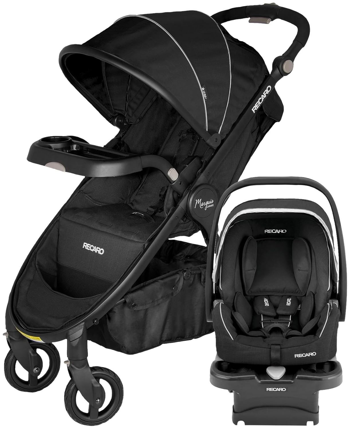 recaro performance coupe infant car seat in onyx