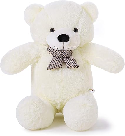 giant white teddy bear