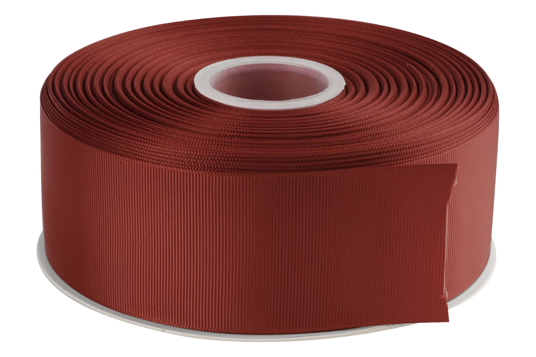 AVANAVA 50mm Wide Grosgrain Ribbon - 45 Meters, Ideal for Gift Wrapping, Hair Bows, Home Decor, Flower Arrangement (780-Cinnamon Stick)