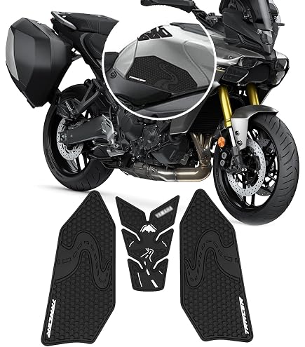 Fuel Tank Pad Stickers For Yamaha Tracer 9 / GT 2021-2022 – Anti-Slip Knee Grip Tank Protectors