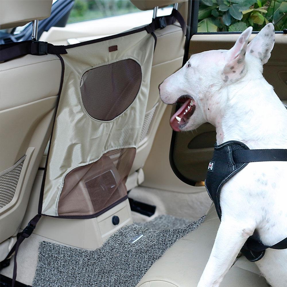 Hund Barriere für Sicheres Fahren Auto Barriere adjustablepet Fahrzeug