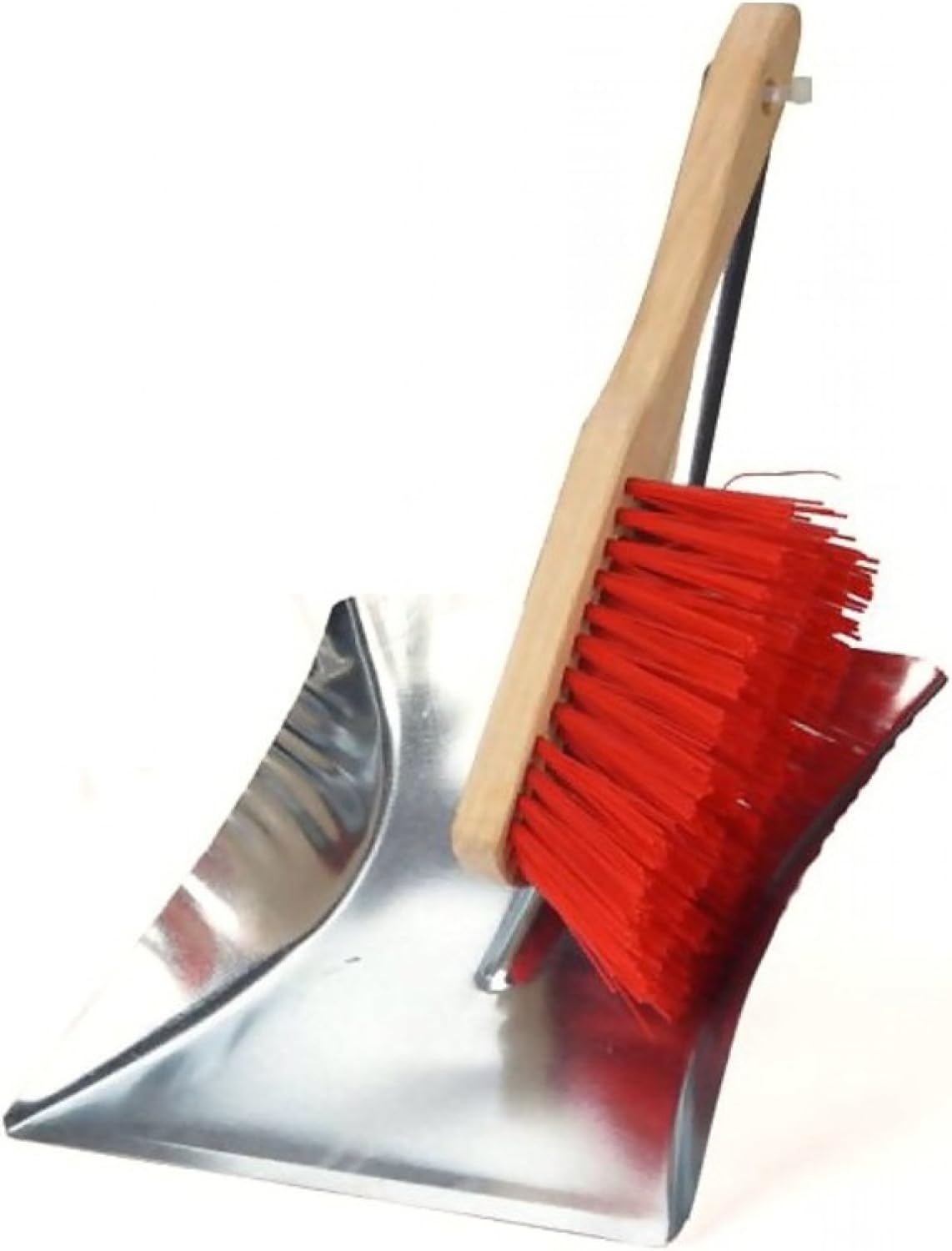 Dustpan and Brush Set Metal + Hand Brush Galvanised Dustpan Amazon.co