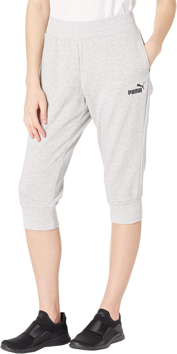 PUMA Women's Essentials Capri Sweatpants Sweatsuit Amazon.co.uk Clothing