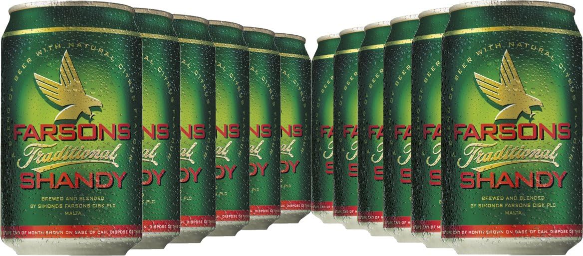 Farsons Shandy 12 x 330ml Cans