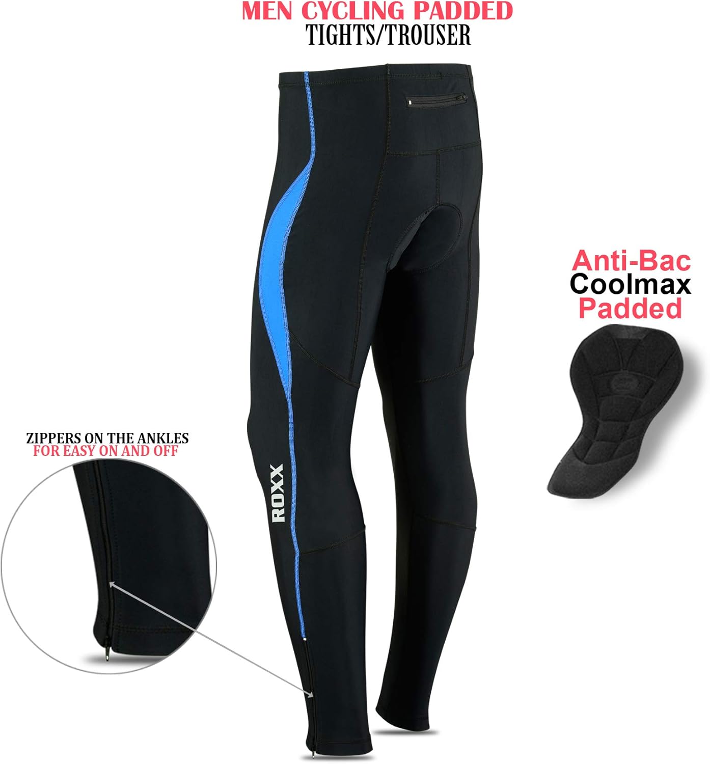 mens cycling leggings padded