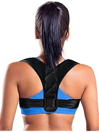 Figure 8 Posture Corrector Clavicle Support Brace for Upper Back & Shoulder, Best Brace Help to ImprovePandJ Health Posture for Men & Women