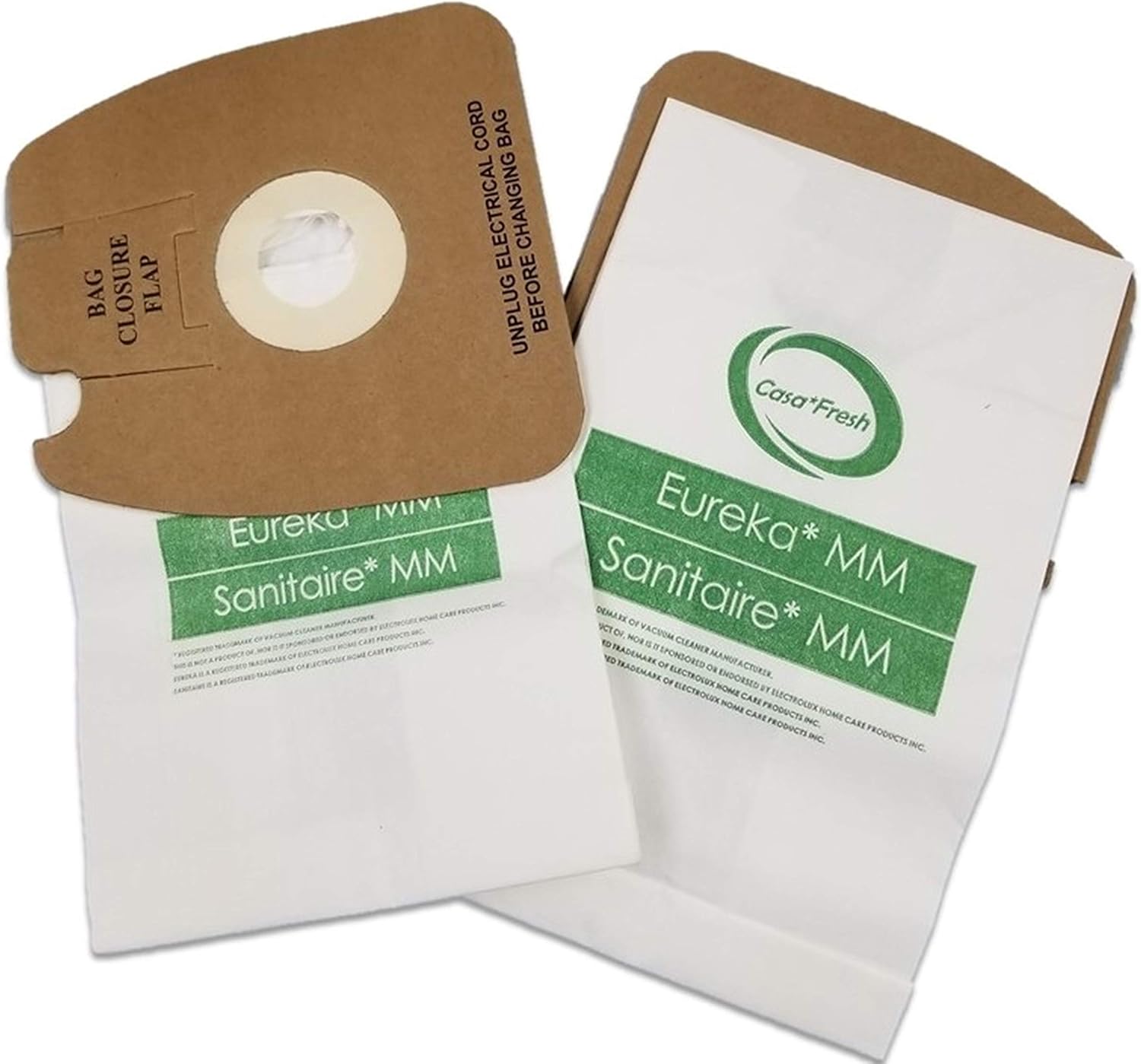 Casa Fresh 24 Pack Eureka MM Micro-Lined Mighty Mite and Sanitaire Allergen Filtration Vacuum Cleaner Bags. Compare To Part 60296C, 60295B, 60295A, 60295C