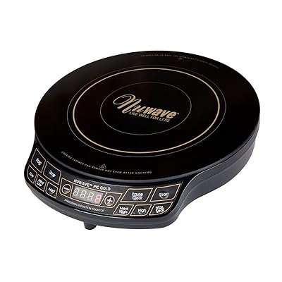 Buy Enjoy This Special Deal With Nuwave Pic Gold 1500 Watts Induction Cooktop With Healthy Ceramic 9 Fry Pan Online In Germany B00an9csl2