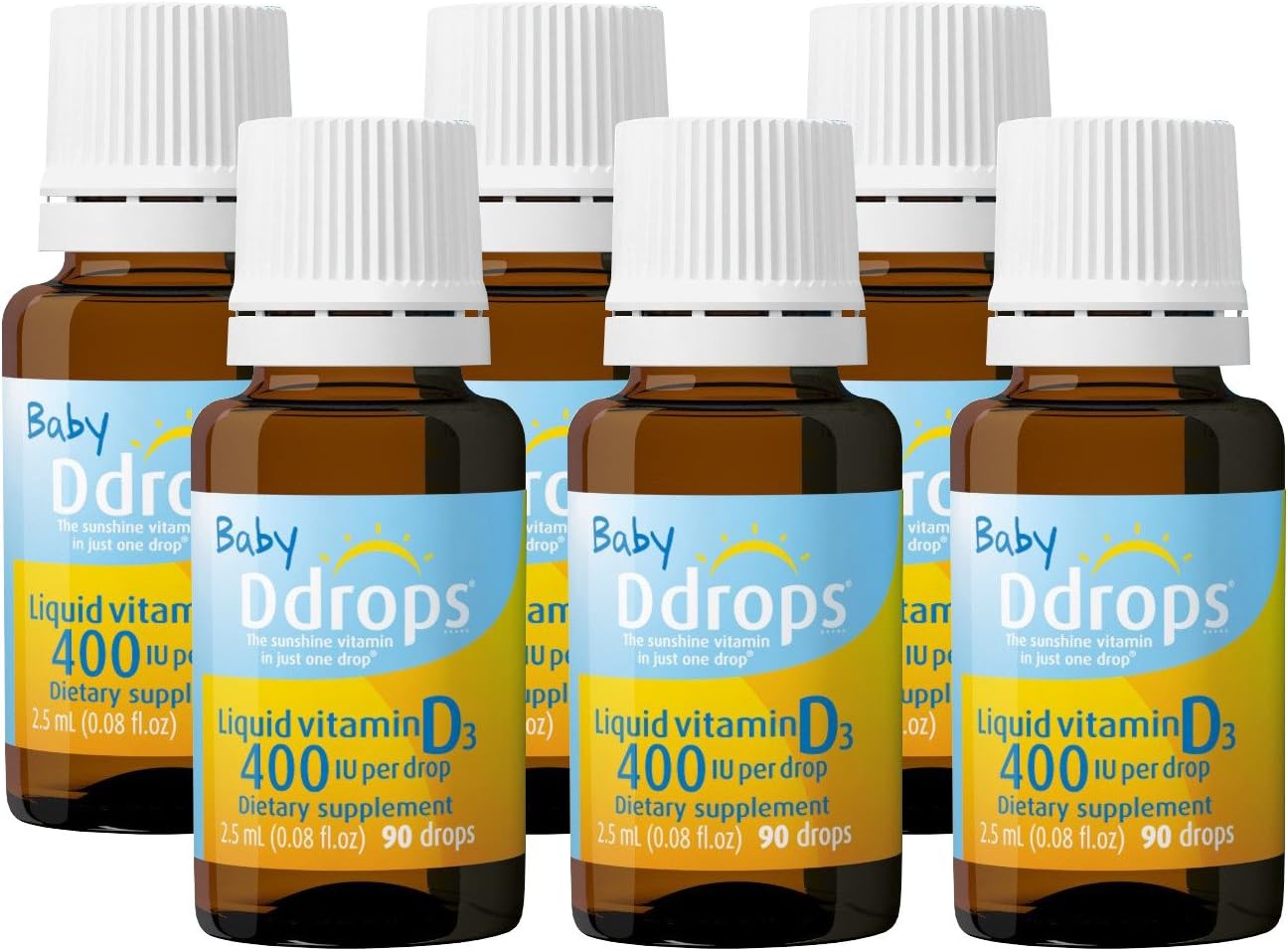 Baby Ddrops 400 IU Liquid Vitamin D Supplement