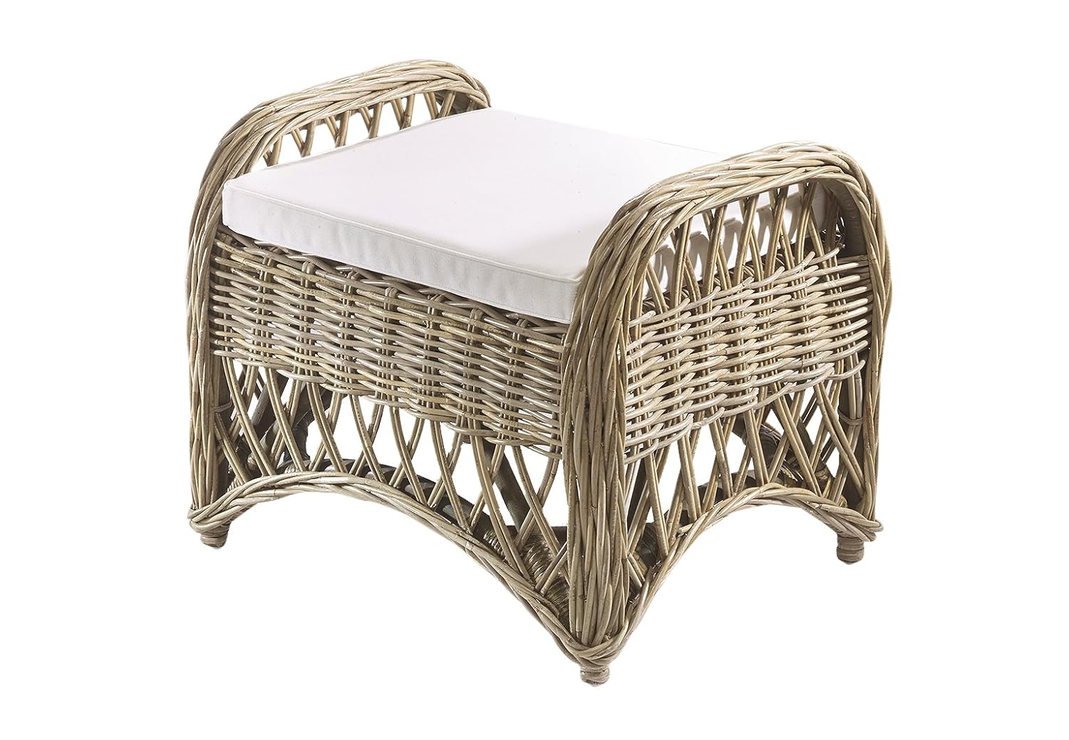 Rattanhocker Fußhocker Sitzmöbel aus Rattan günstig