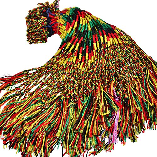 50pcs Wholesae BULK Jewelry lots Colorful Braid Friendship Cords Strand Bracelet