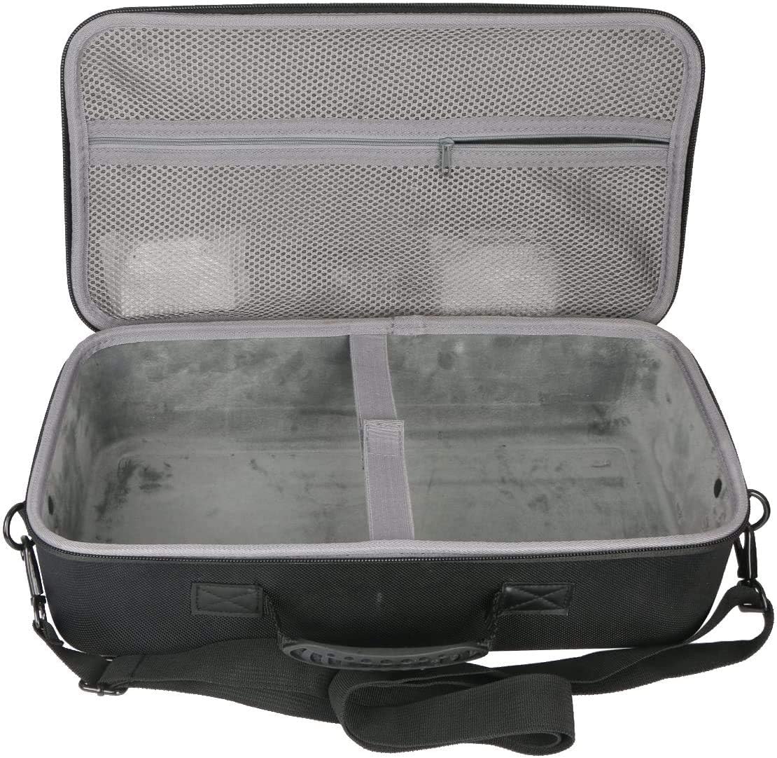 co2CREA Hard Travel Case for HP OfficeJet 250 Mobile Printer (Black