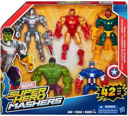 juguetes de super hero mashers