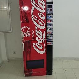 Pegatinas Vinilo para Frigorífico Máquina expendedora Cocacola ...