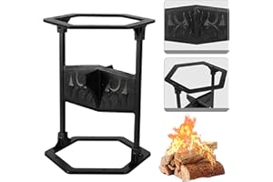 INFLATEFLY Log Splitter Manual Firewood Splitter with Double-Wedge for Fireplace