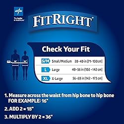 FitRight Overnight Unisex Extra Large