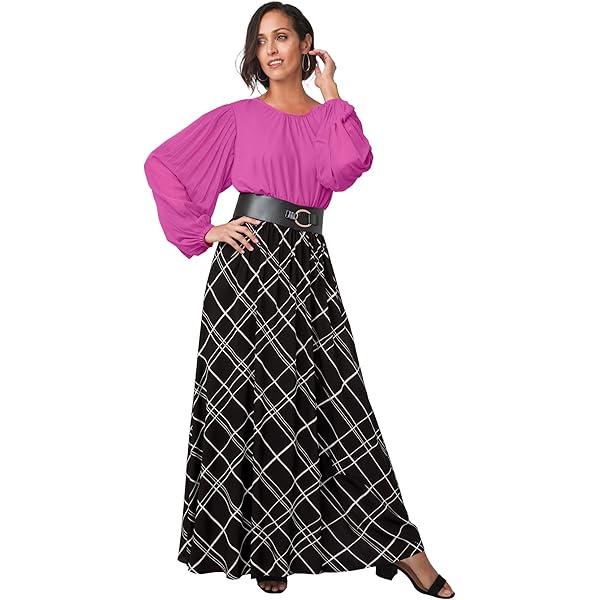 Jessica London Women's Plus Size Fit and Flare Sweater Dress