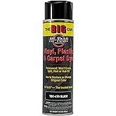 HI-TECH Big Can Black Spray Dye &ndash; 15oz Carpet, Vinyl, Fabric &amp; Upholstery Restorer &ndash; Permanent Color, Won&rsquo;t Crack, Peel, or Rub Off &ndash; Indoor/Outdoor Use
