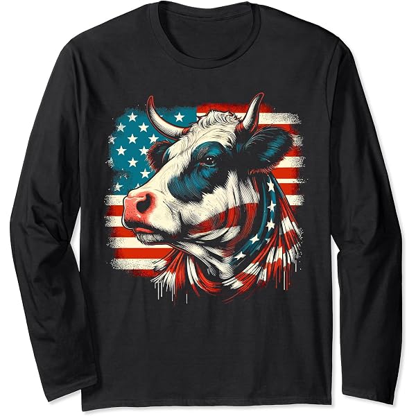 T-shirt Manches Longues 'Forever Trump' Réélu 2024 - 'Keep America Great' Avec Drapeau - Unisexe