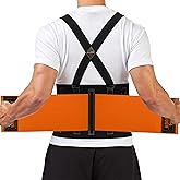 MELOTOUGH Back Brace for Work Men,Back Brace Lower Back Men for Lifting,Removeable Straps for Construction, Warehouse S/M,Christmas Gifts