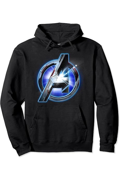 Marvel Avengers Endgame Tech Logo Hoodie Pullover Hoodie : Clothing, Shoes  \u0026 Jewelry - Amazon.com