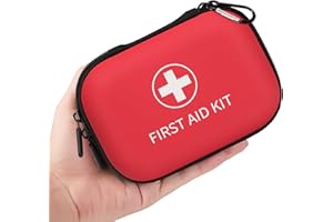 Milifox 111 Pieces First Aid Kit for Car, Mini First Aid Kit, Small Portable Emergency Survival Kits for Travel, Camping, Hom