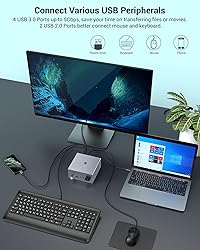 Tiergrade USB C Docking Station with Dual 4K