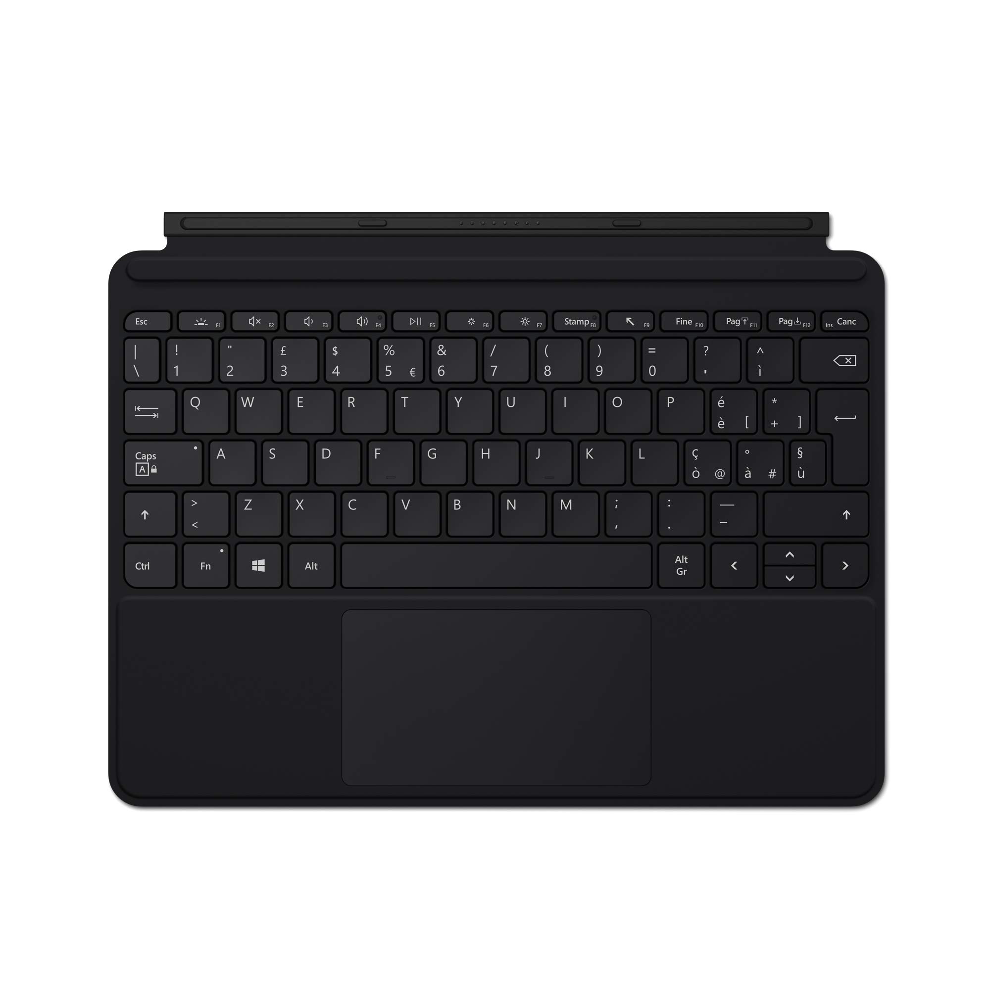 Microsoft Surface Go Type Cover Keyboard, Black, English/Italian