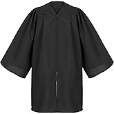Erligo Unisex Kids Matte Graduation Gown for Preschool Kindergarten and Primary