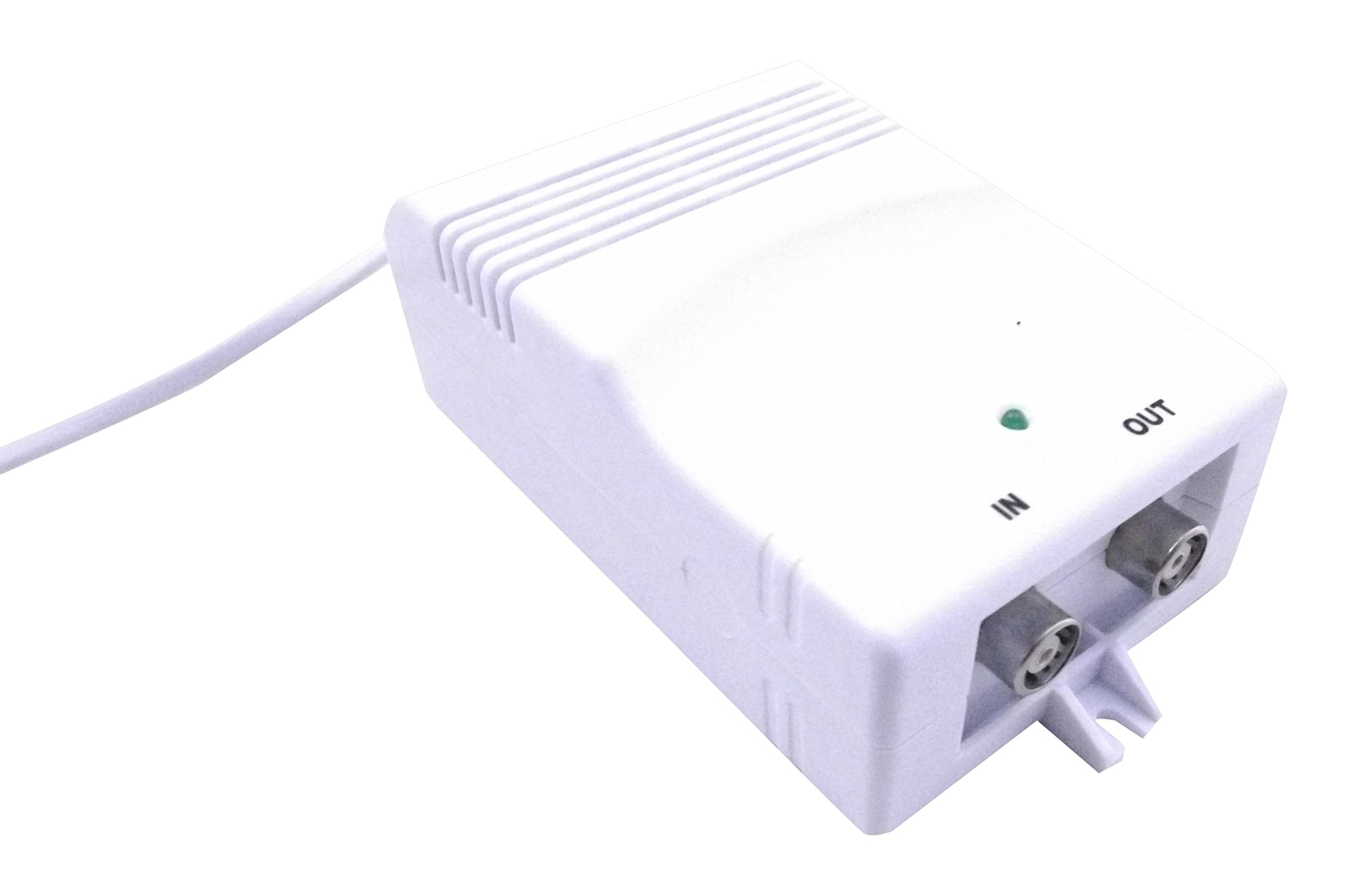 75 SERIES DAR110 1 Way TV Signal Amplifier Booster - White