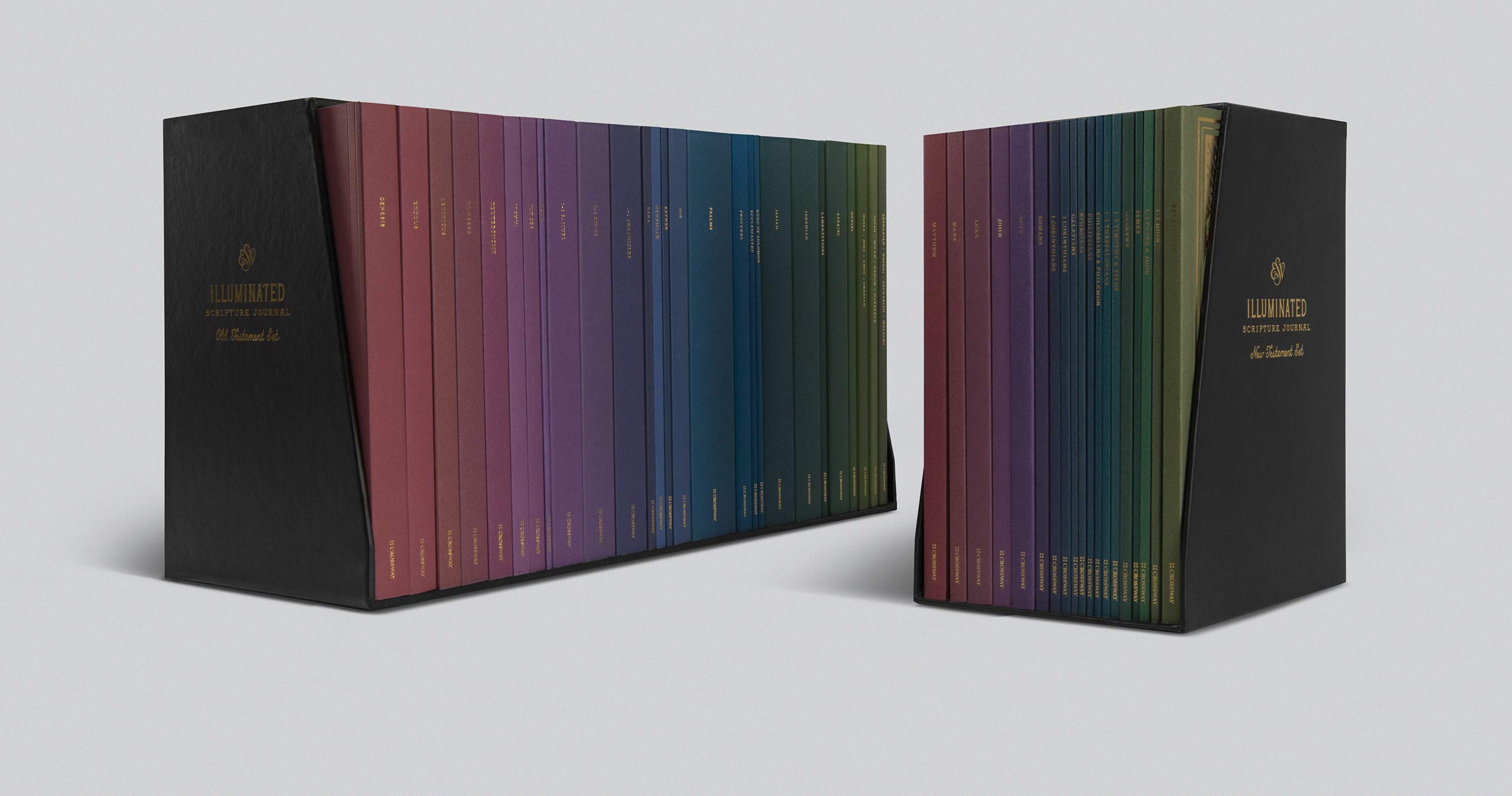 ESV Illuminated Scripture Journal: Old and New Testament Sets
