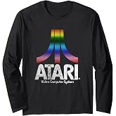 ATARI Video Computer System Distressed Art Game Long Sleeve T-Shirt