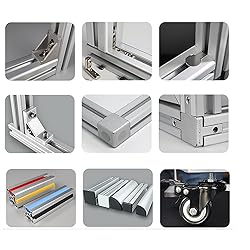 2040 Aluminum Extrusion T Slot 2150mm Long Black 4