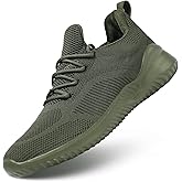 Kapsen Men's Non Slip Running Shoes Ultra Light Breathable Casual Walking Shoes Fashion Sneakers Mesh Workout Sports Shoes