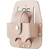 Custom Leathercraft 464 16-30 Top Grain Measuring Tape Holder, Large
