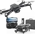 S508 Mini Drone with Camera 90°adjust, Remote Control Helicopter for Beginners, FPV RC Quadcopter with 720P Live Video Camera, Foldable Drone with Upgrade Altitude Hold, Gravity Control, Carry Case