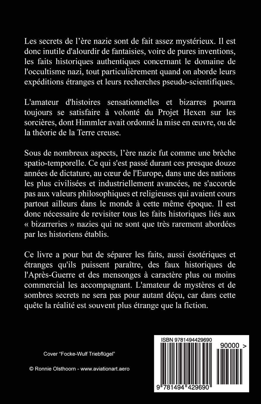 Amazon Fr Secrets Nazis Une Breche Occulte Dans La Trame De L Histoire Lost Frank Livres