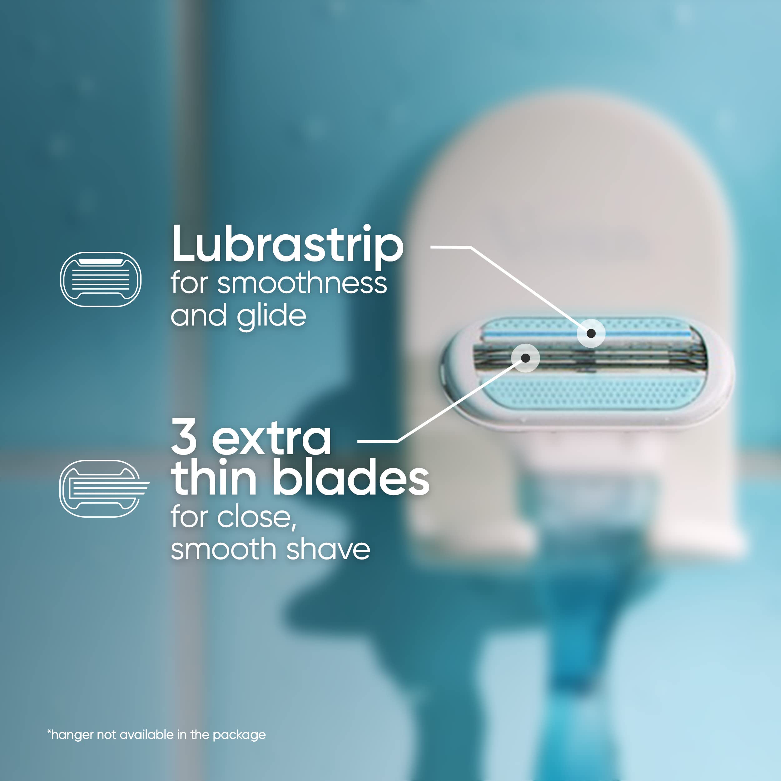 Mua Smooth Womens Razor Blade Refills, 8 Count, Lubracated to Protect ...