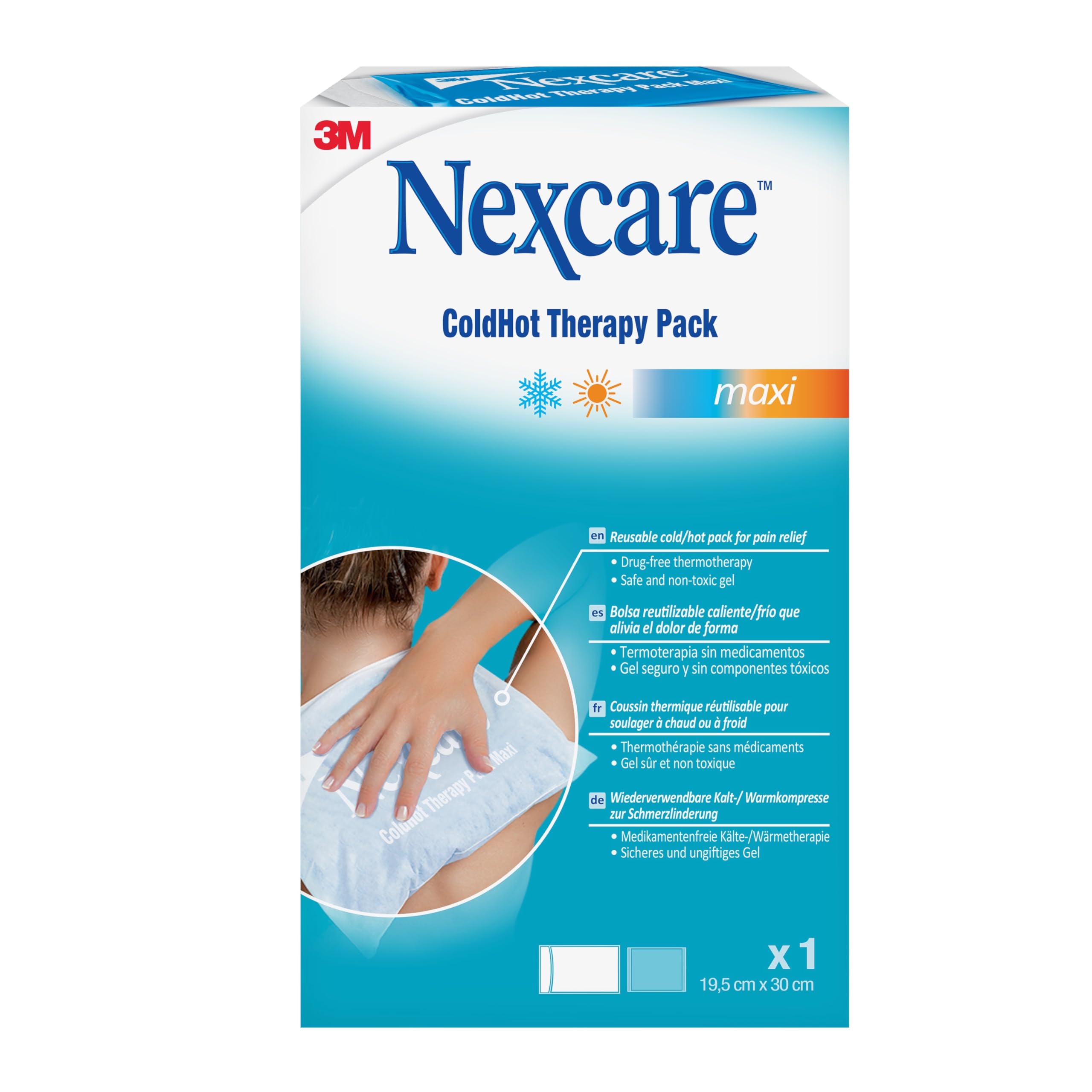 Nexcare ColdHot Therapy Pack Maxi, 1/Pack, Blue,N1578IE