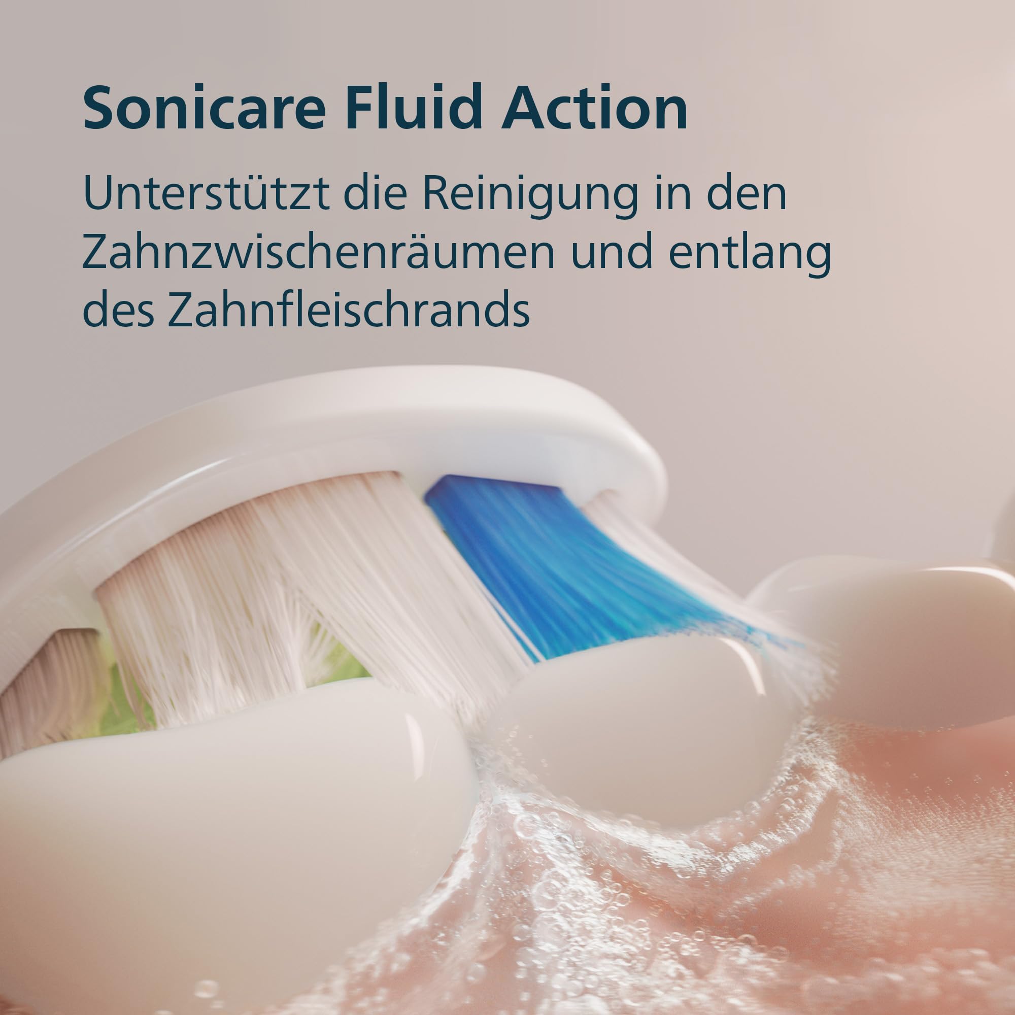 Philips Sonicare 5500 elektrische Zahnbürste, Schallzahnbürste mit 2 Putzmodi, Andruckkontrolle, EasyStart, SmarTimer und BrushPacer, Weiß, Modell HX7110/02 [Neue Technologie] 4