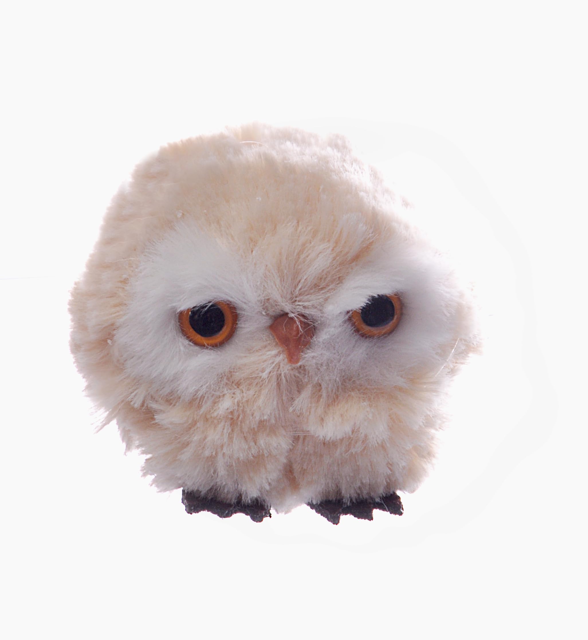 Ciao Owl Ball (Ø7cm) hanging Christmas decoration, beige
