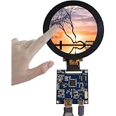 FanyiTek 2.8 inch 480X480 IPS MIPI 330nit Circle LCD Touch Screen | and 40 pins H/D Controller Board