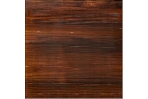 Jahof ahof Square Table Top 32 x 32 inch, Solid Wood Tabletop for Kitchen and Dining Table, One-Piece Desktop for DIY Desk, Wooden Countertop for Home and Office (80 x 80 cm, Brown)