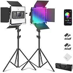 NEEWER Upgraded 660 PRO II RGB LED Video Light with