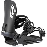 NITRO Talent Snowboard Bindings | Flex 4/10, Nylon Highback, Nylon Baseplate, 2-Degree Canted Footbed, Adjustable Highback, Beginner/Intermediate