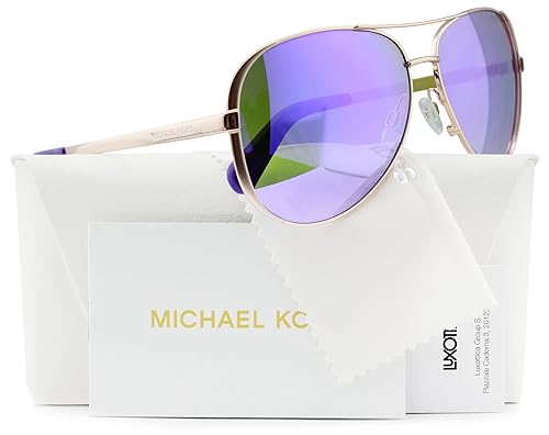 Michael Kors MK5004 Chelsea Aviator Sunglasses ,womens,Rose Gold w