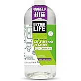 Better Life All Purpose Cleaner Concentrate- Multipurpose Home and Kitchen Cleaner for Glass, Countertops, Appliances, Upholstery & More - 32oz Clary Sage & Citrus Concentrate