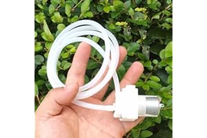 JWN 1pc Self-Priming Water Pump DC 3.7V-6V 5V Micro Mini Oil Gear Pump + 1M Pipe