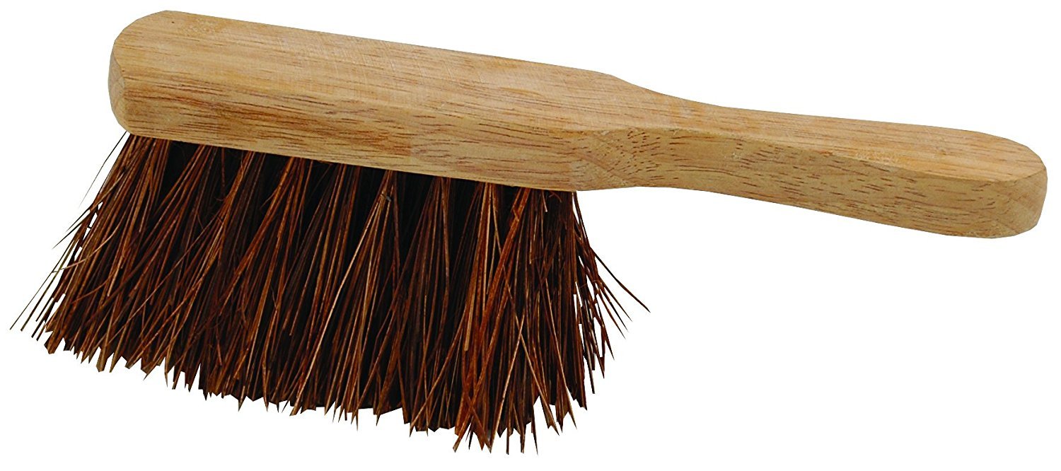 Elliott 25 cm Natural Bassine Fibre FSC Certified Hand Brush with Stiff Bristles – Heavy Duty, Ideal for Outdoor use and Stone Floors, Workshops, Warehouses and Gardening, Beige